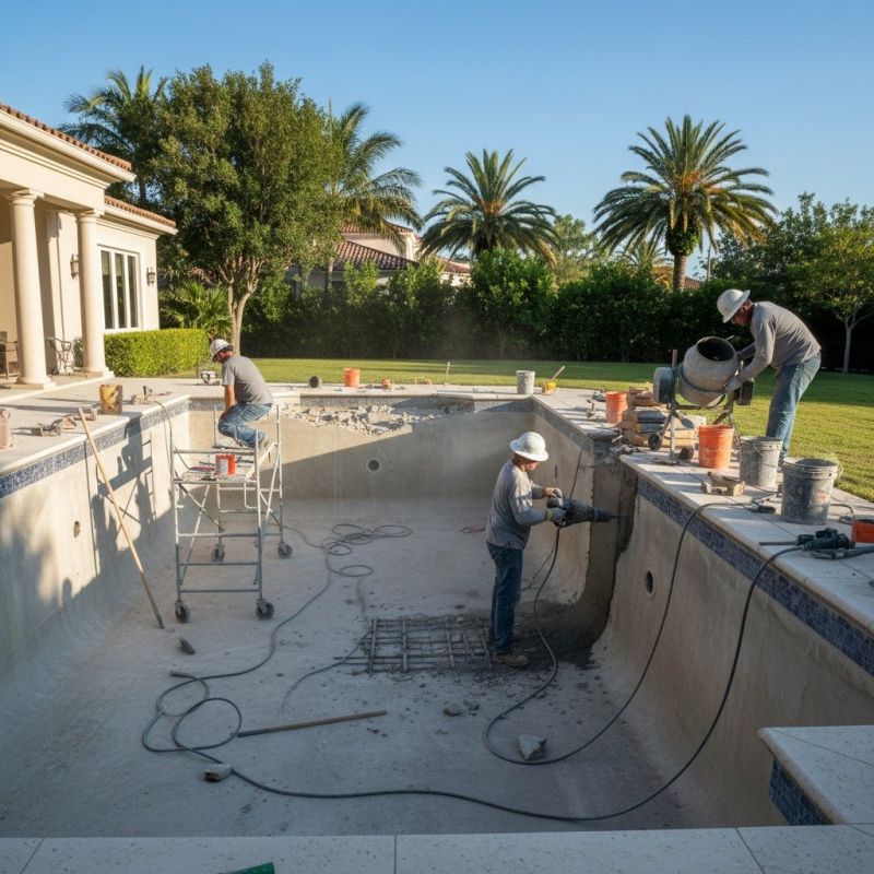 Pool Slab Repair